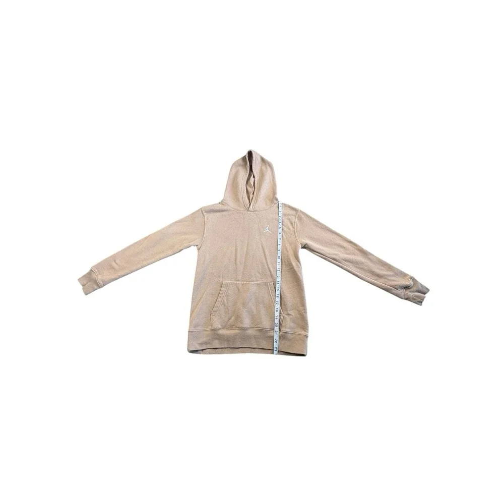 Nike Air Jordan‎ Hoodie Youth Large Beige Pullover Sweatshirt